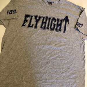 FLYHIGH ⬆️ "Sporty Collection” Tee
Gray/Navy
#ItsjustaFLYHIGHthang Size L Unisex